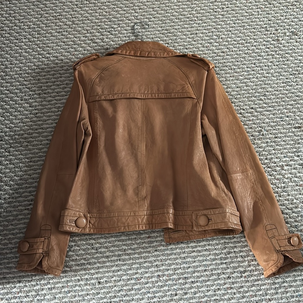 Banana Republic Leather jacket - Picture 2 of 7